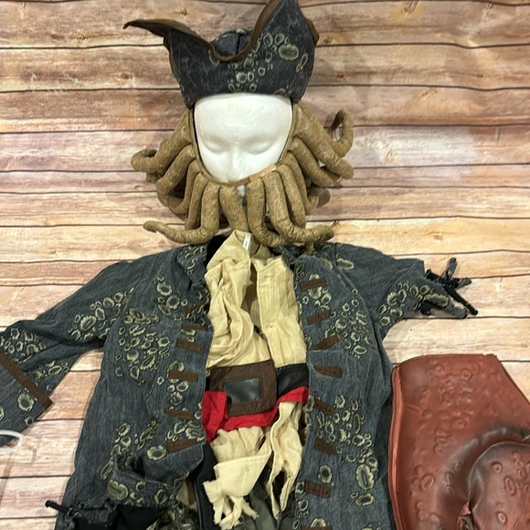 Disney Other - Disney Pirates of the Caribbean Davy Jones size 4 kids costume as pictured
